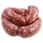 porc...saucisse, pomme-bacon (env. 360gr.)-1