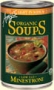 soupe minestrone, faible en soduim (conserve) 